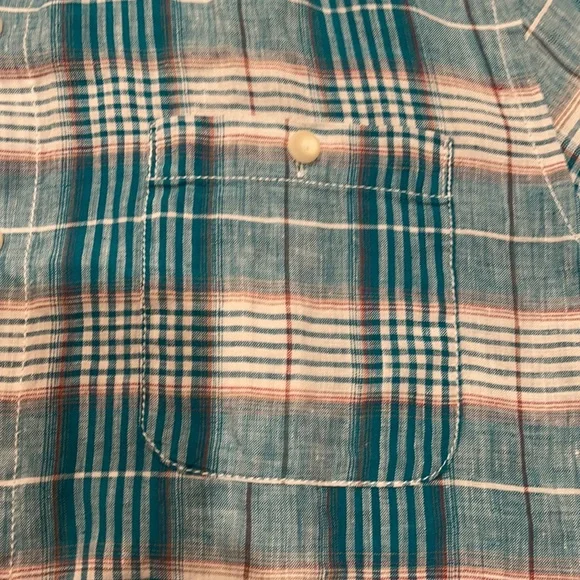 2-Tommy Bahama Button Down Checkered Men’s s/s Shirts. NWOT - Picture 4 of 8